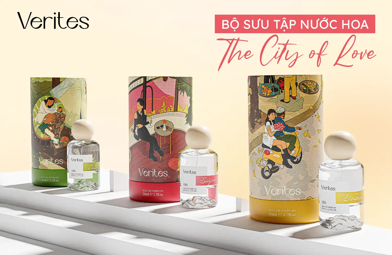 Nước hoa Verites P2.5 The City of Love