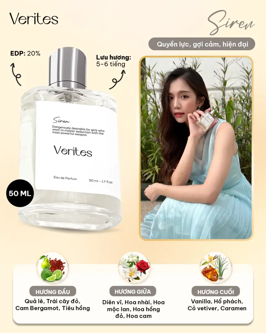 Nước hoa Verites Siren