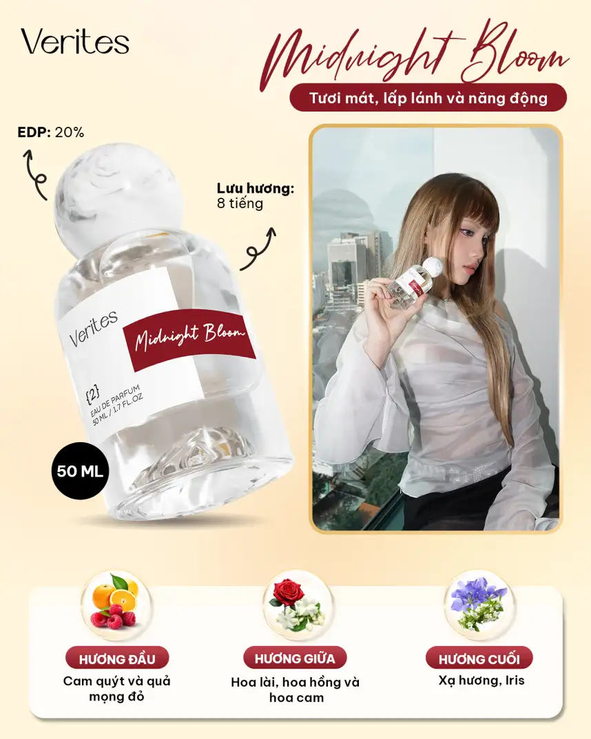 Thành phần nước hoa Verites - Midnight Bloom